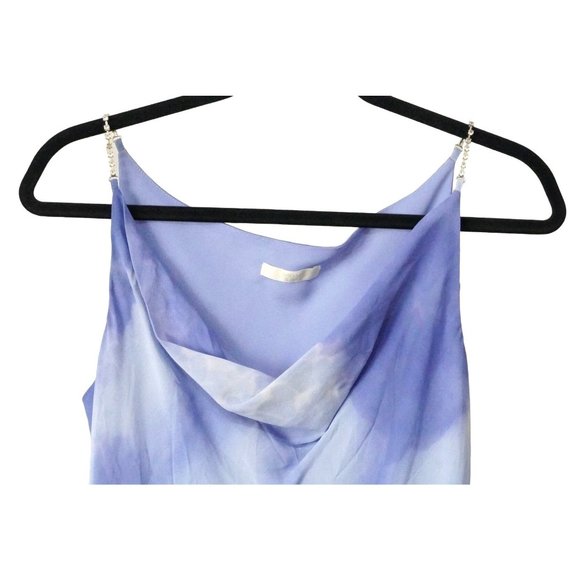 Marks & Spencer Dress UK Size 12 US Size 8 Hyacinth Midi Rhinestone Straps - Picture 2 of 8